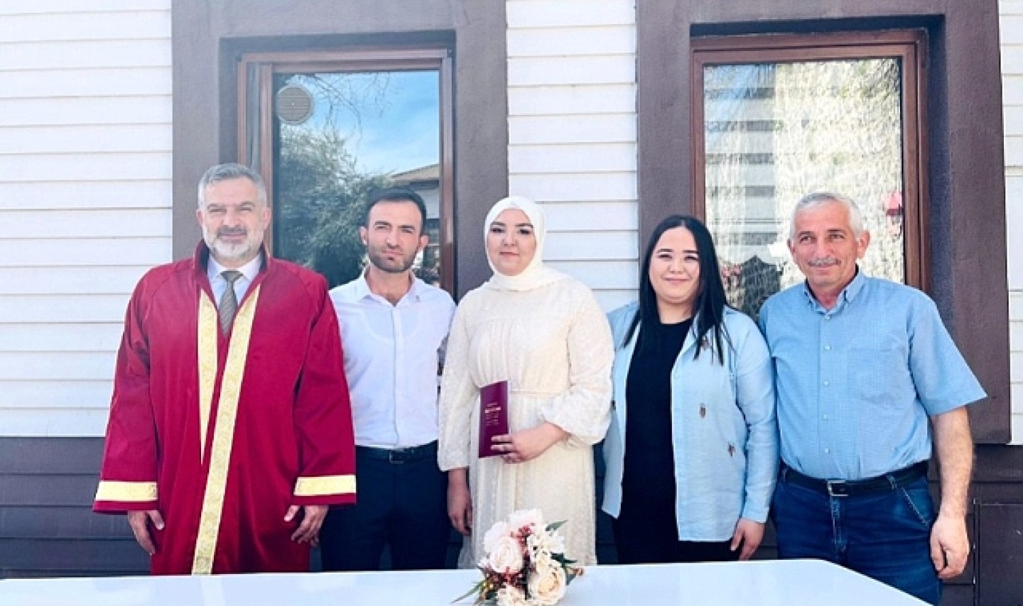 NİKSAR BELEDİYE BAŞKANI SEMİH TEPEBAŞI İLK NİKAHINI KIYDI